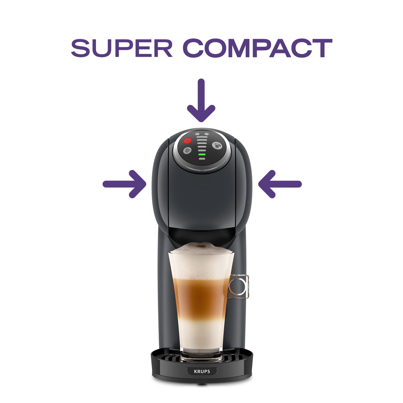 Machine à Café Genio S Plus Gris KP340B10 – Fonction XL | Valerix