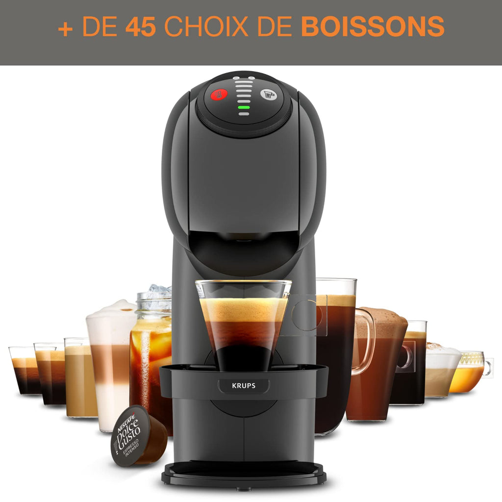 Machine Espresso Genio S Anthracite KP243B10 – 0,8 L | Valerix