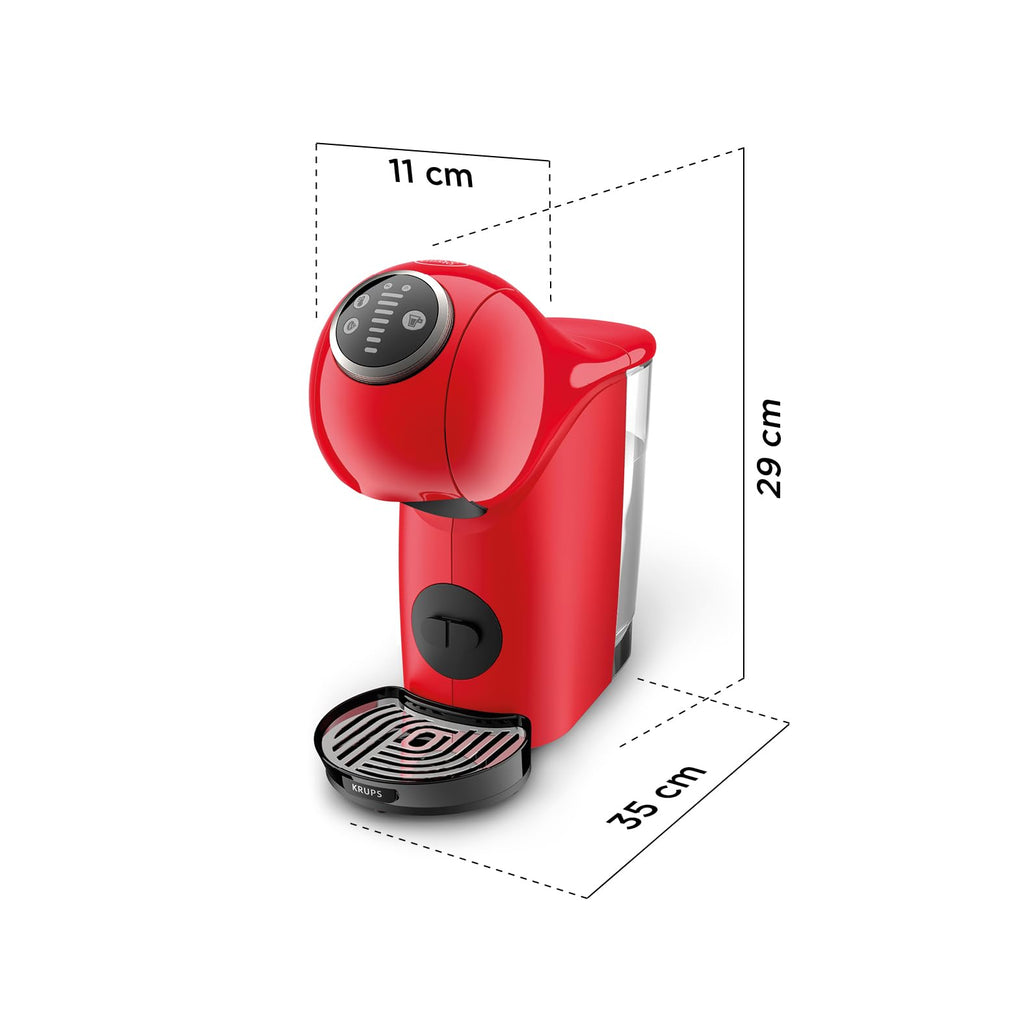Machine à Café Genio S Plus Rouge KP340510 – 15 Bars | Valerix