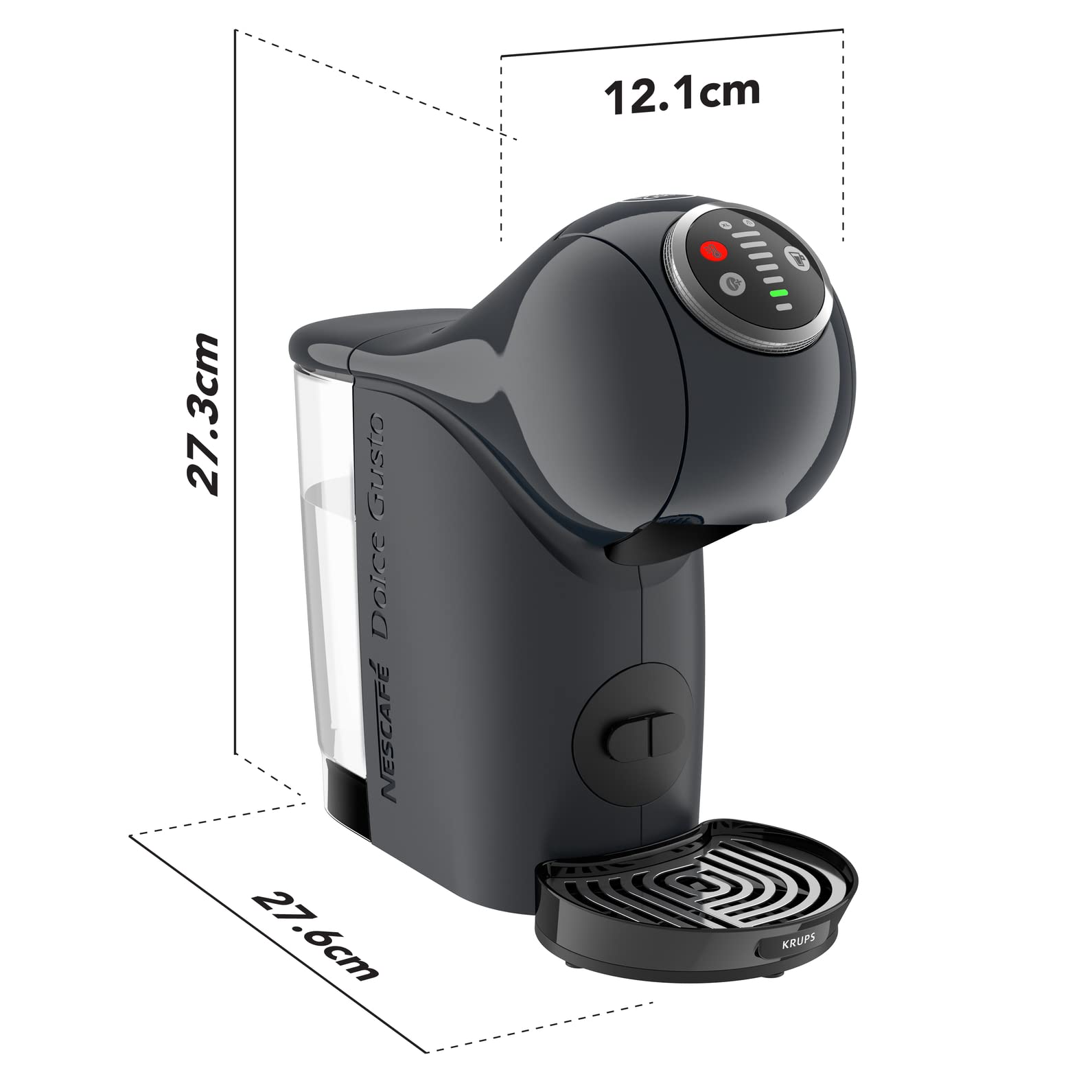 Machine à Café Genio S Plus Gris KP340B10 – Fonction XL | Valerix