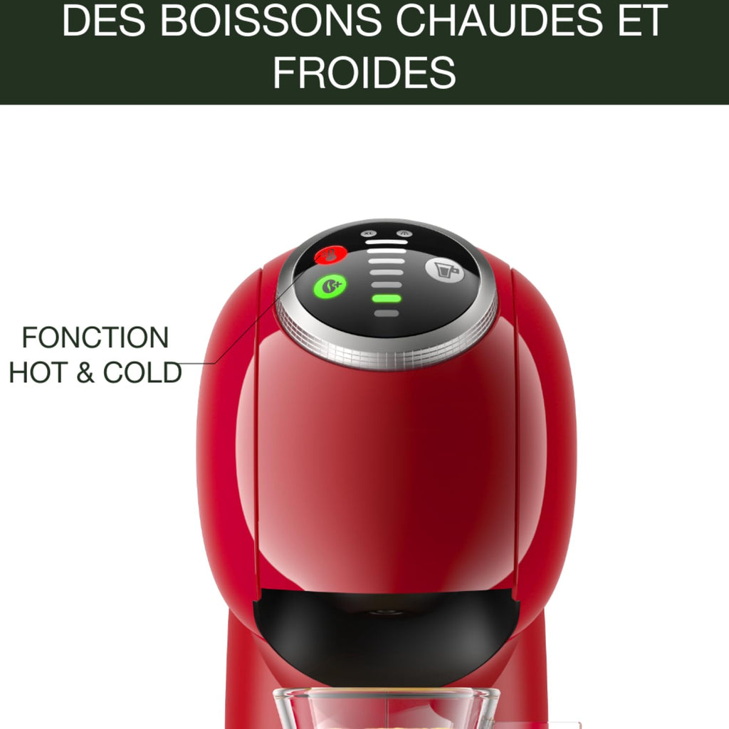 Machine à Café Genio S Plus Rouge KP340510 – 15 Bars | Valerix