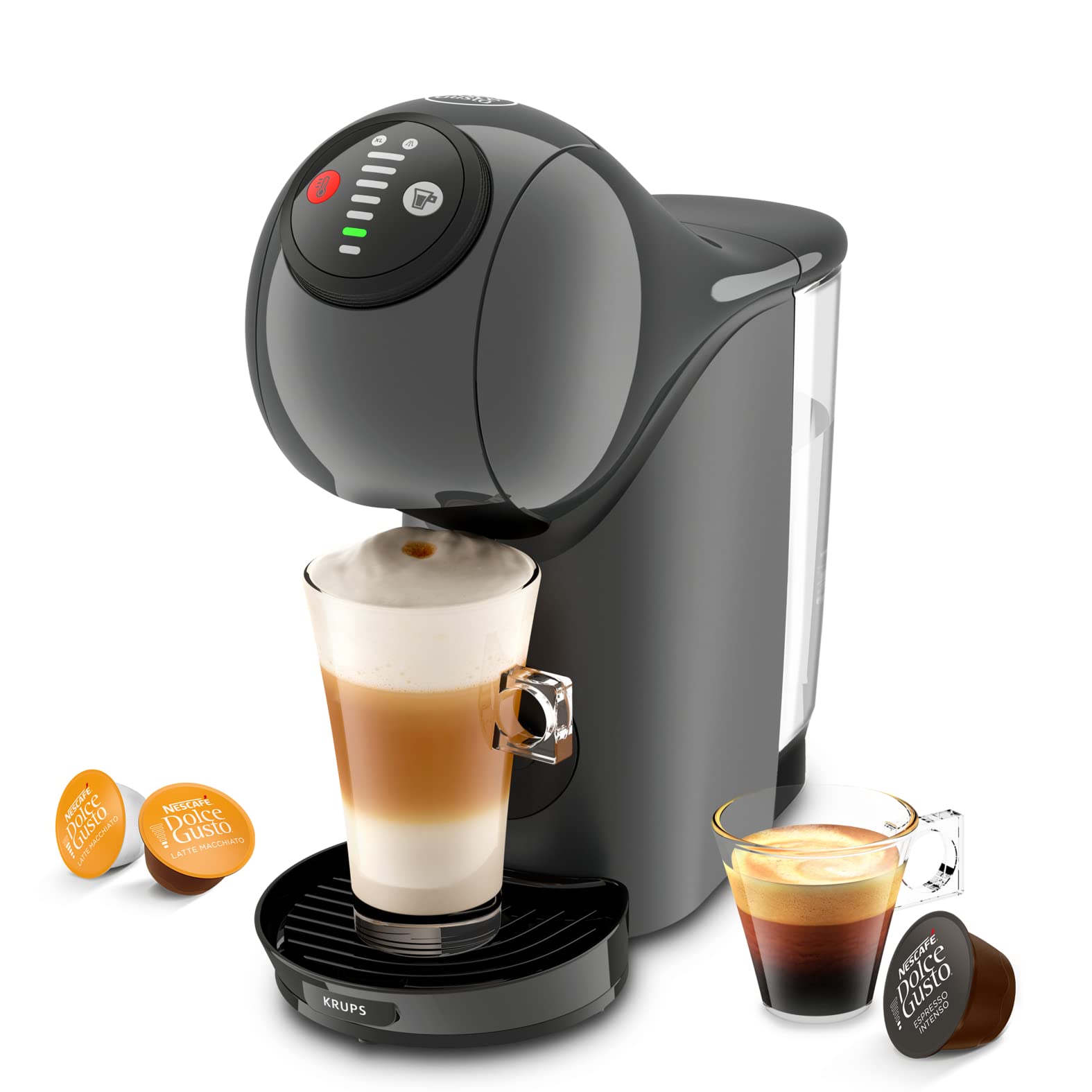 Machine Espresso Genio S Anthracite KP243B10 – 0,8 L | Valerix