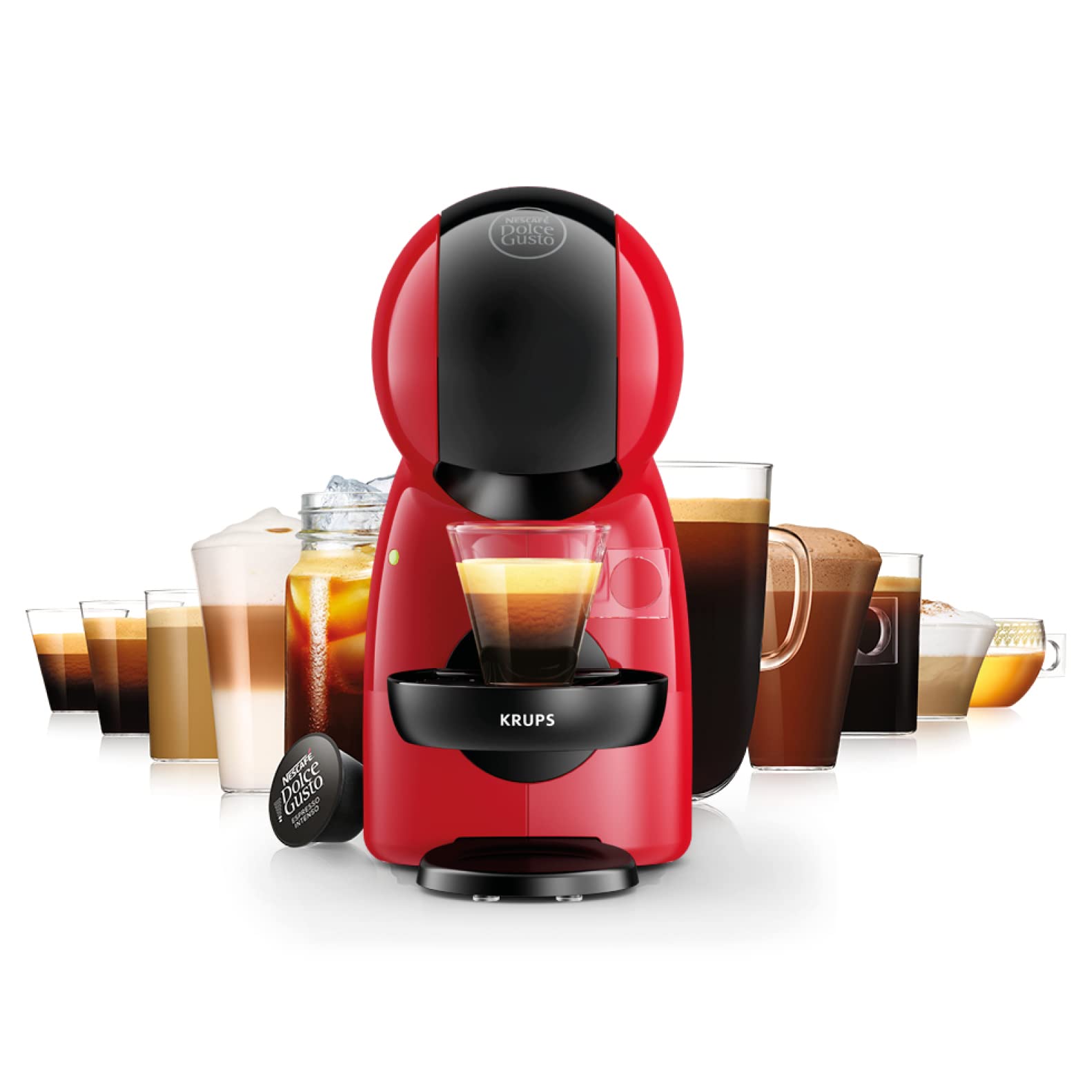 Machine à Café Piccolo XS Rouge KP1A3510 – 15 Bars | Valerix