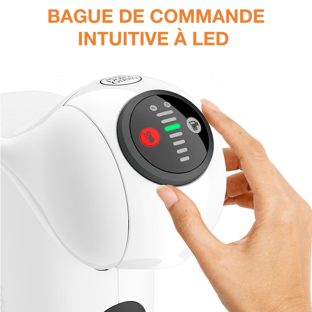 Machine à Café Genio S Blanche KP243110 – Capsules | Valerix