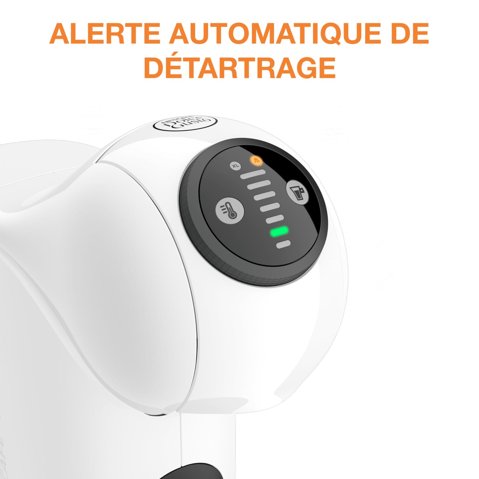 Machine à Café Genio S Blanche KP243110 – Capsules | Valerix