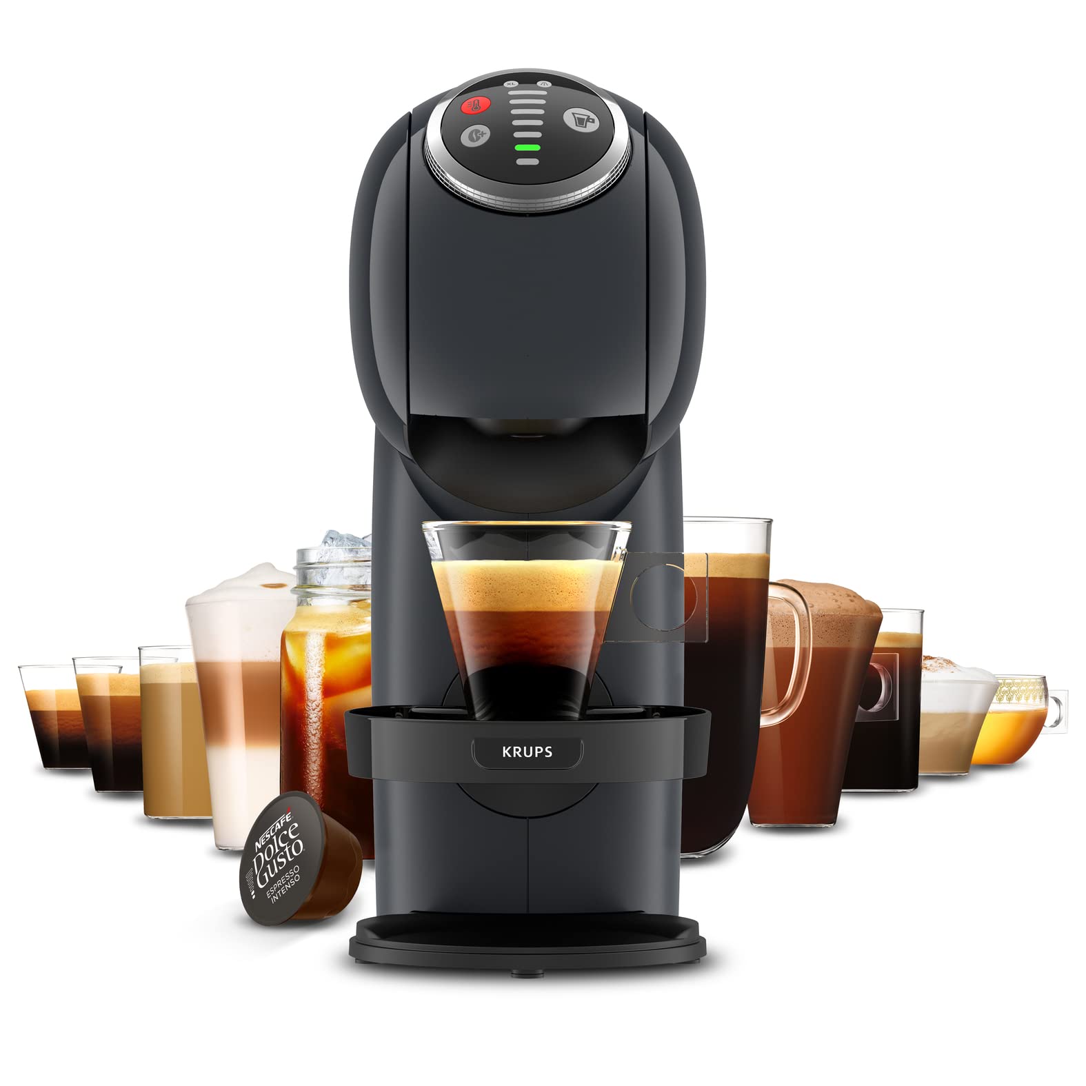 Machine à Café Genio S Plus Gris KP340B10 – Fonction XL | Valerix