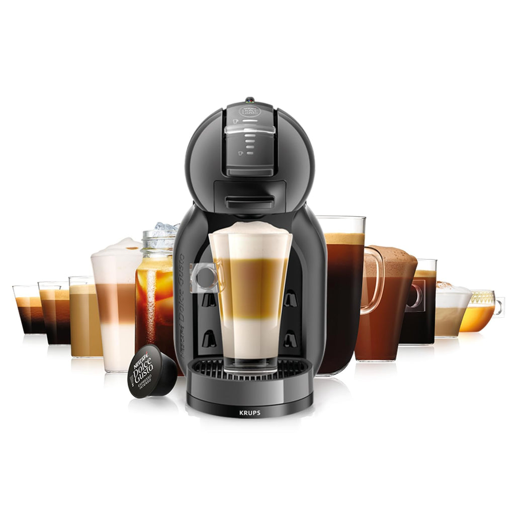 Machine Expresso Mini Me Anthracite/Noir – Automatique | Valerix