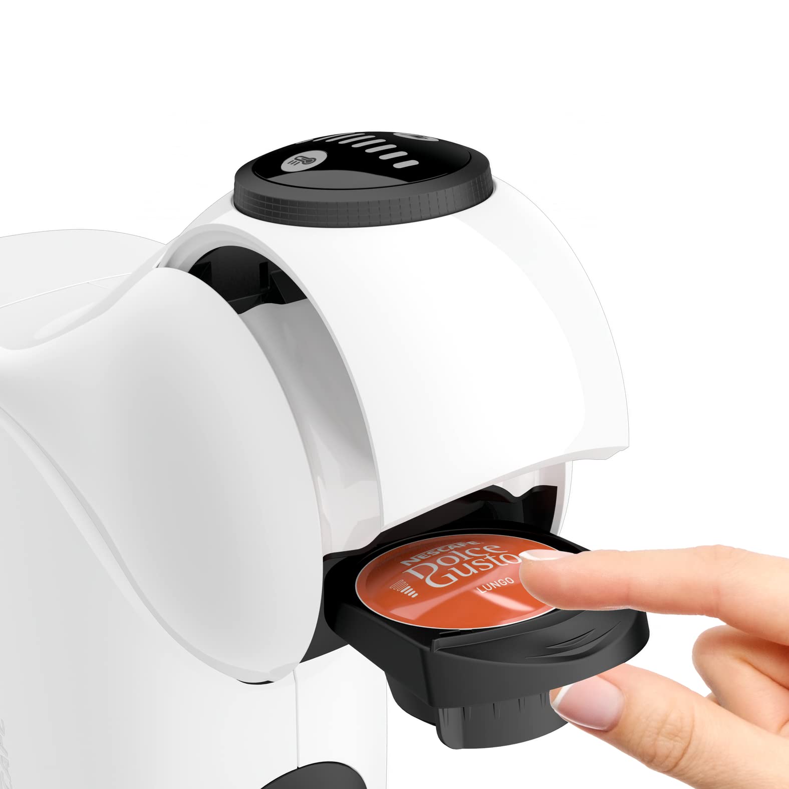 Machine Expresso Genio S Automatique Blanche – Capsules | Valerix
