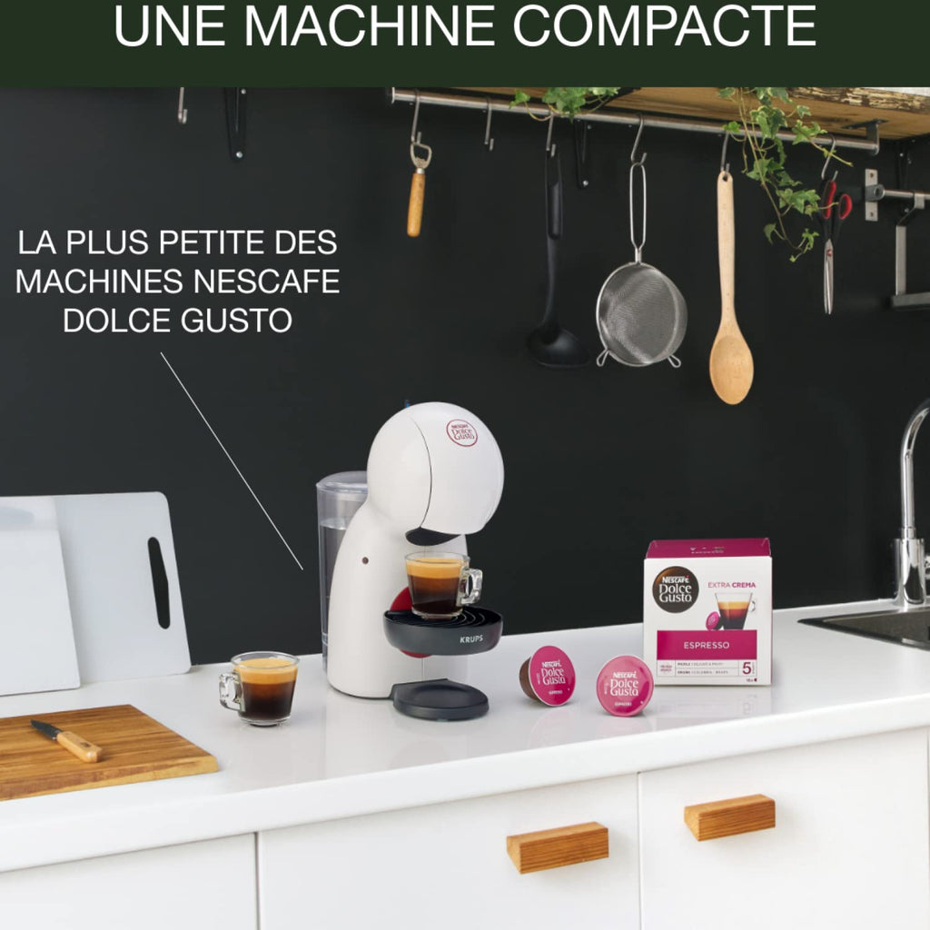 Machine à Café Piccolo XS Blanc/Rouge KP1A3110 – 15 Bars | Valerix